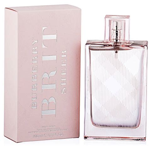 burberry brit sheer летуаль|burberry brit eau de toilette.